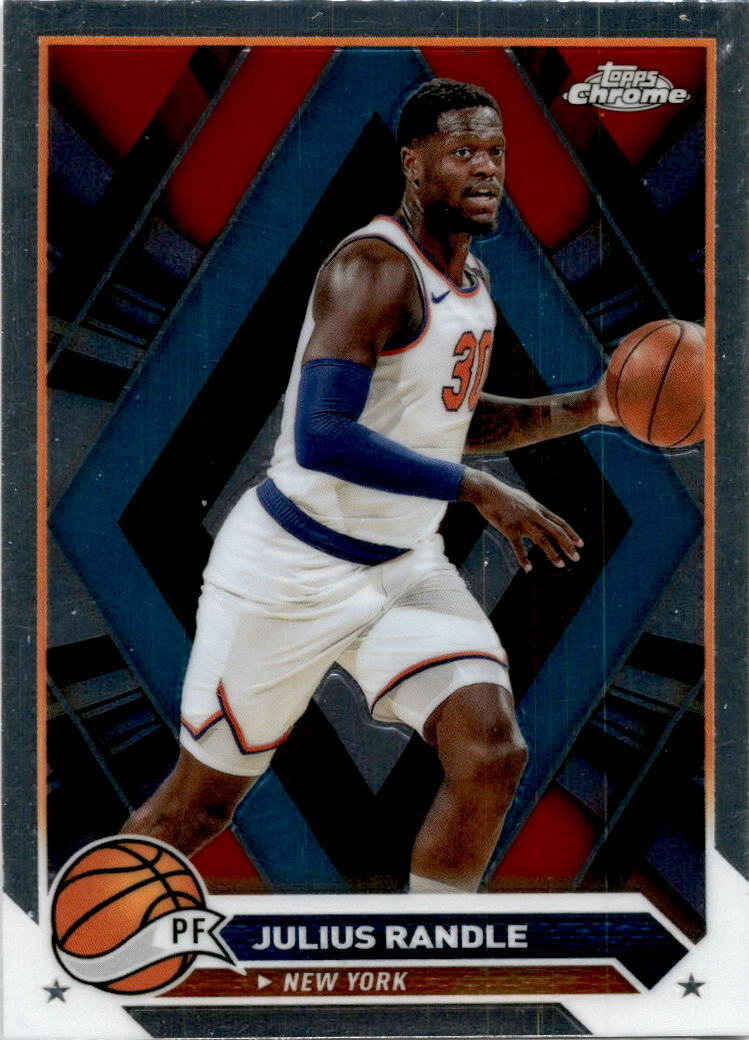 2023-24 Topps Chrome #129 julius Randle New York Knicks