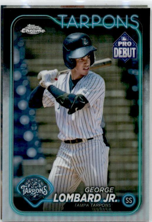2024 Topps Pro Debut Chrome #PD-190 George Lombard Jr. Tampa Tarpons