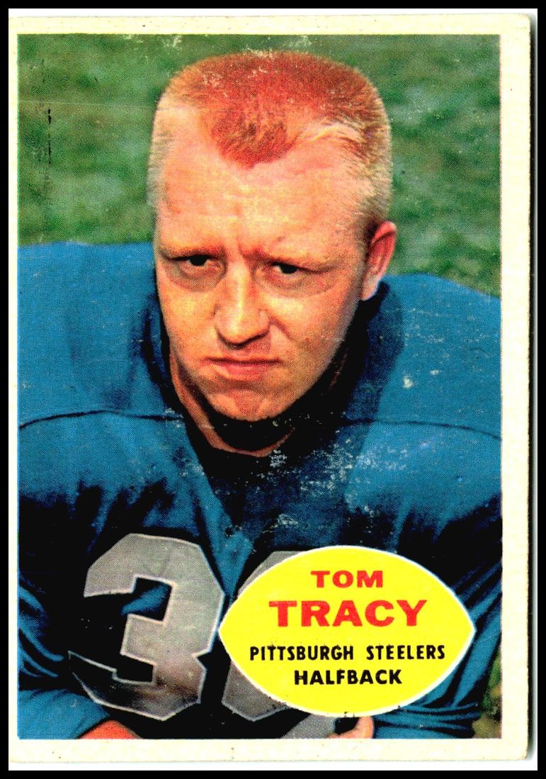 1960 Topps #95 Tom Tracy Pittsburgh Steelers