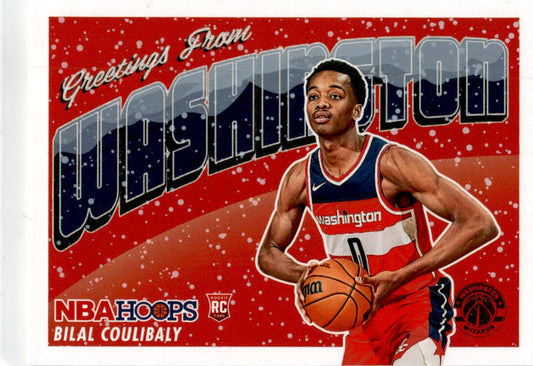 2023-24 Hoops Winter #9 Bilal Coulibaly Washington Wizards