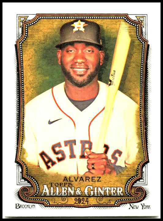 2024 Topps Allen & Ginter #83 Yordan Alvarez Houston Astros