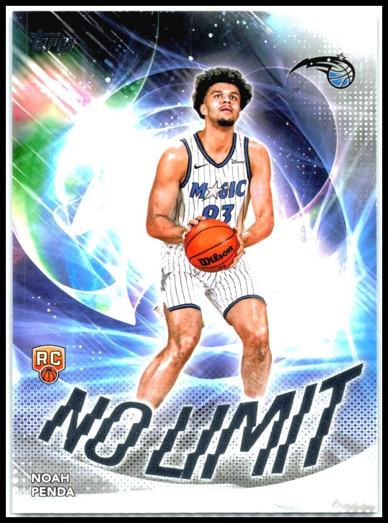 2025-26 Topps No Limit #NL-32 Noah Penda Orlando Magic