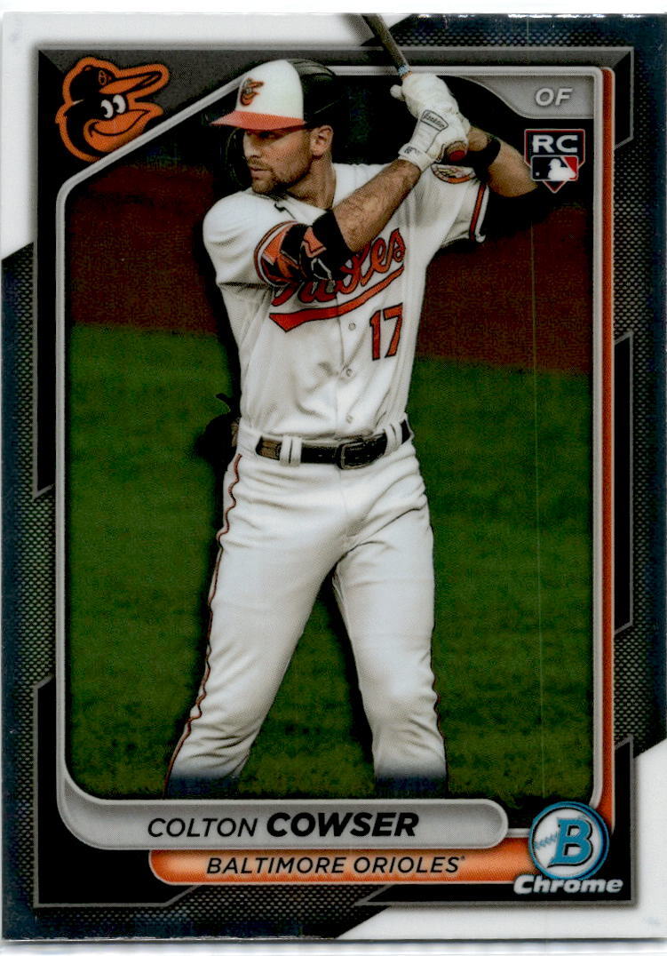 2024 Bowman Chrome #33 Colton Cowser Rookie Baltimore Orioles