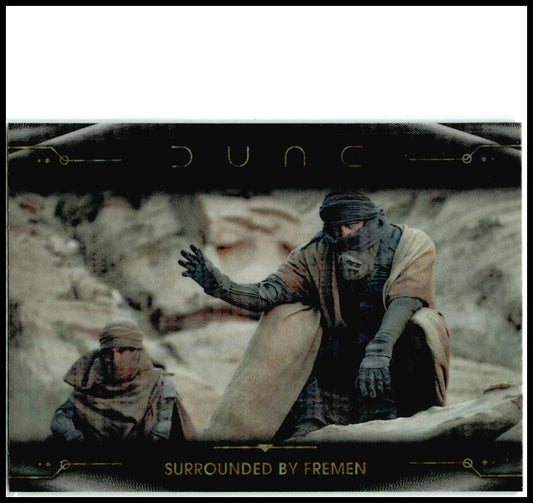2024 Dune Chrome® - Hobby Box Prism #82 Surrounded By Fremen