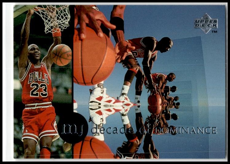 1994 Upper Deck Decade of Dominance J7 Michael Jordan Chicago Bulls