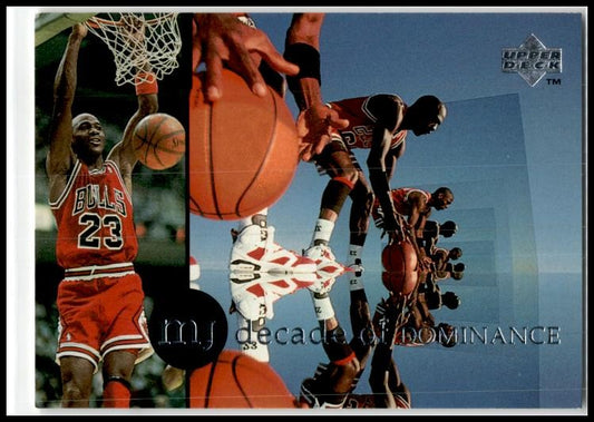 1994 Upper Deck Decade of Dominance J7 Michael Jordan Chicago Bulls