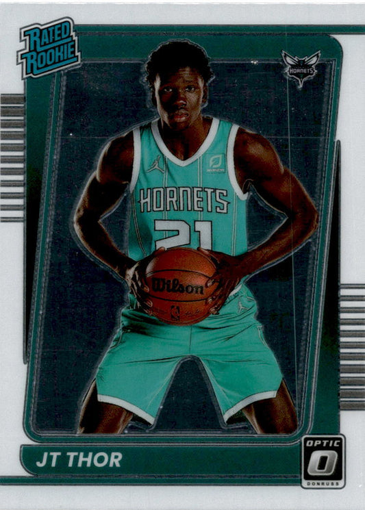 2021-22 Donruss Optic #172 JT Thor Rookie
