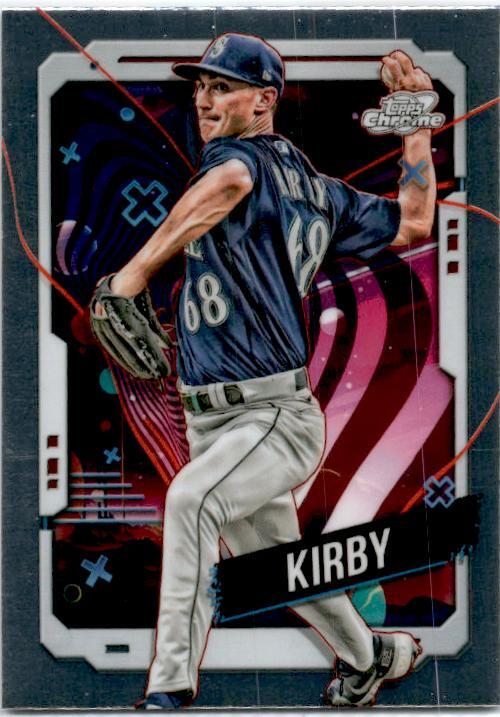 2024 Topps Chrome Cosmic #92 George Kirby Seattle Mariners