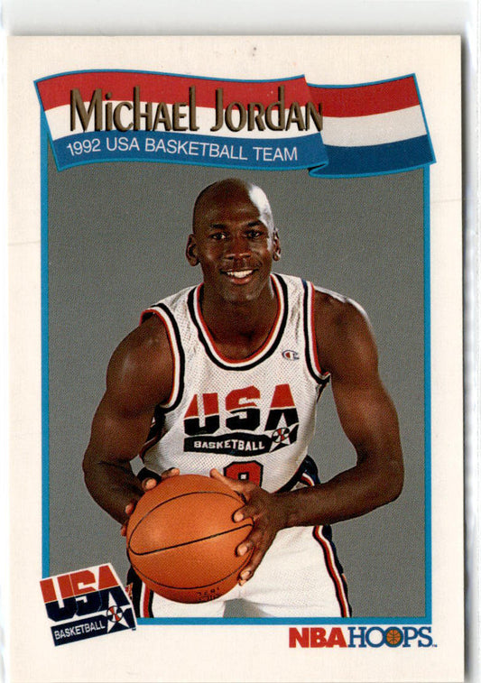 1991-92 Hoops #579 Michael Jordan USA /Chicago Bulls