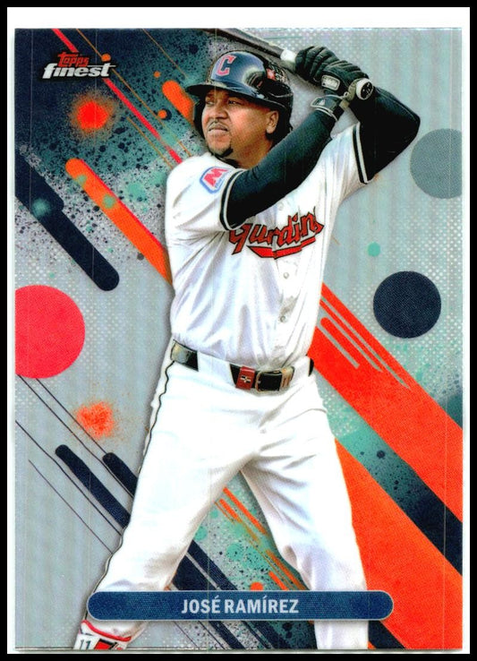 2025 Topps Finest #95 Jose Ramirez Cleveland