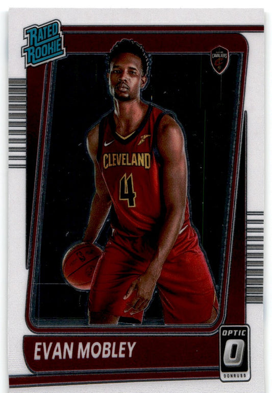 2021-22 Donruss Optic Evan Mobley Rookie Cleveland Cavaliers #175