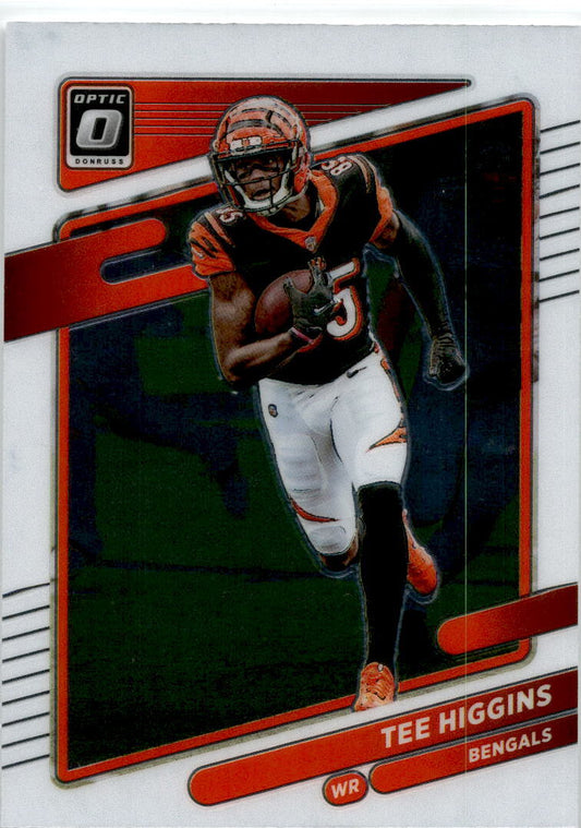 2021 Donruss Optic #133 Tee Higgins Cincinnati Bengals