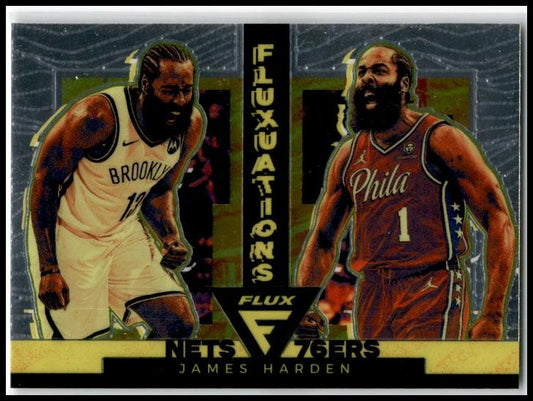 2022-23 Panini Flux Fluxuations #1 James Harden