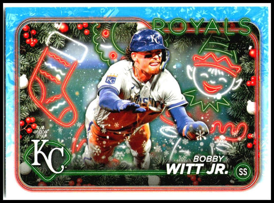 2024 Topps Holiday #H111 Bobby Witt Jr. Kansas City Royals