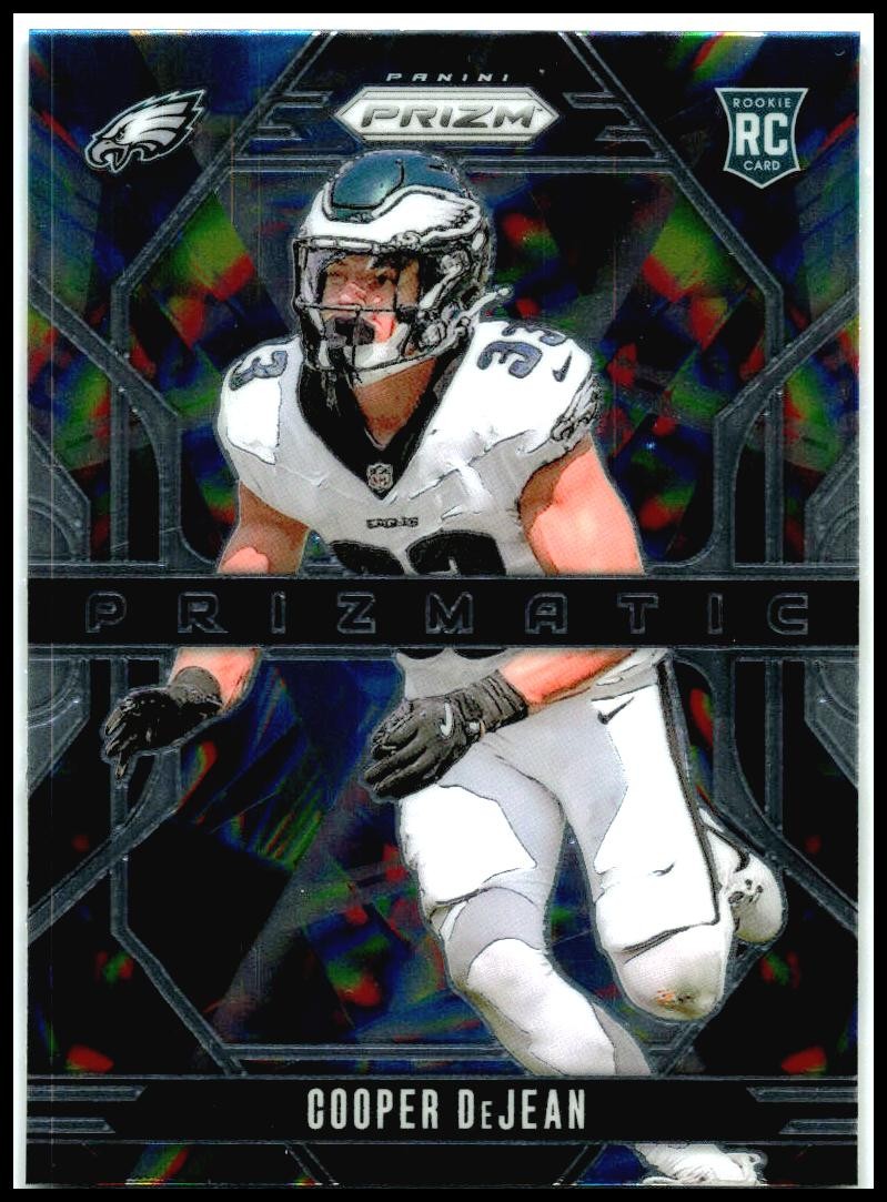 2024 Panini Prizm Prizmatic #6 Cooper DeJean Philadelphia Eagles