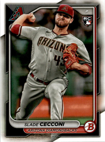 2024 Bowman #82 Slade Cecconi Rookie Arizona Diamondbacks