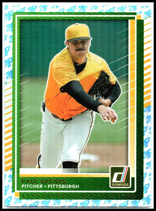 2025 Donruss Rockets #29 Paul Skenes Pittsburgh Pirates