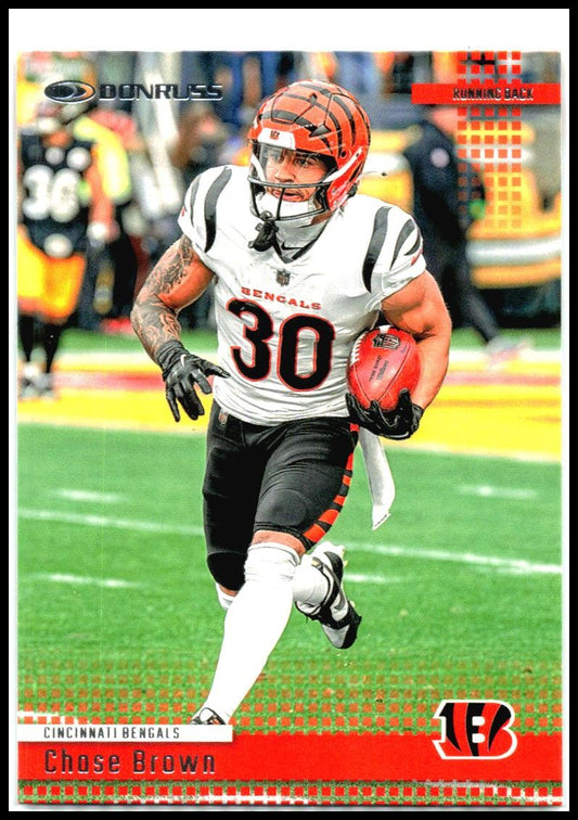 2024 Donruss Retro 2004 #15 Chase Brown Cincinnati Bengals
