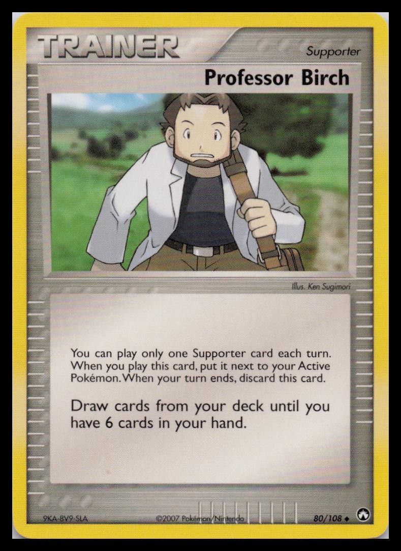 Power Keepers #80/108 Professor Birch