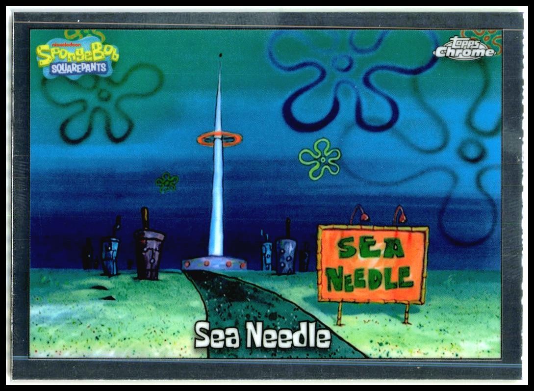 2025 Topps Chrome Spongebob Squarepants #133 Sea Needle