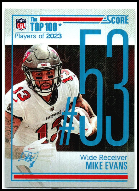2024 Score Top 100 #53 Mike Evans Tampa Bay Buccaneers
