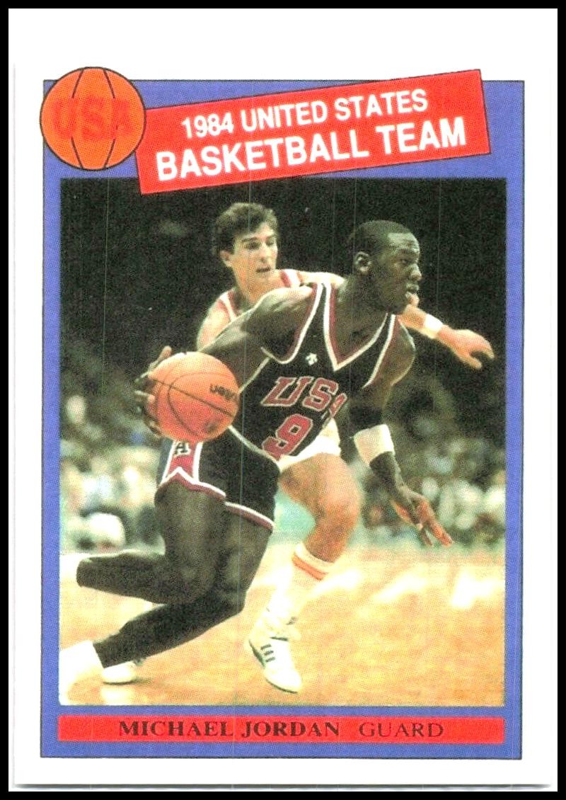 1990-91 1984 Missing Link Olympic #2 Michael Jordan USA