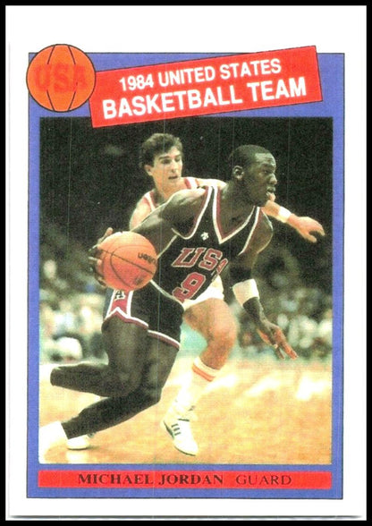1990-91 1984 Missing Link Olympic #2 Michael Jordan USA
