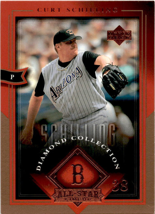 2004 Upper Deck Diamond Collection All-Star Lineup #4 Curt Schilling Arizona