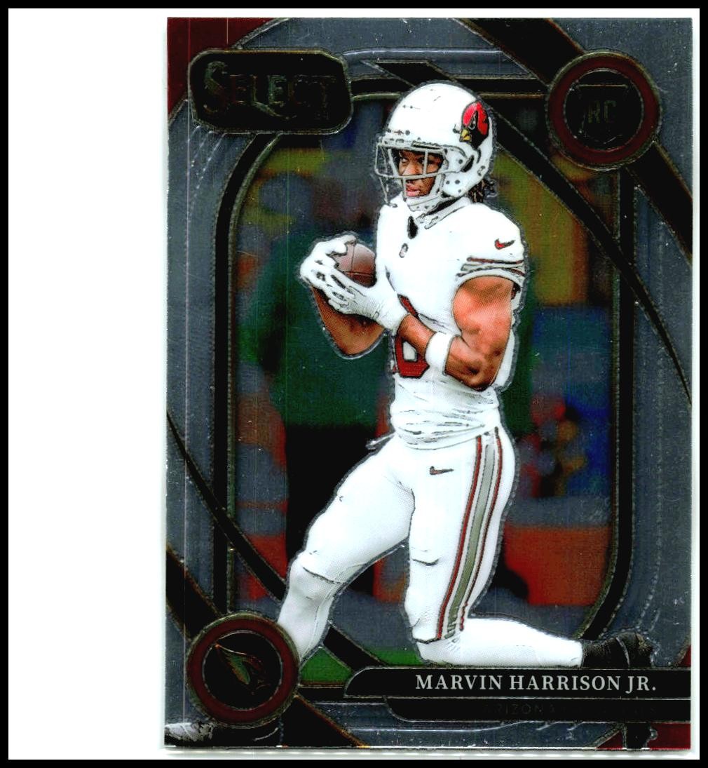 2024 Panini Select #219 Marvin Harrison Jr. Rookie Arizona Cardinals