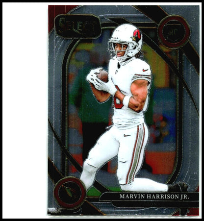 2024 Panini Select #219 Marvin Harrison Jr. Rookie Arizona Cardinals