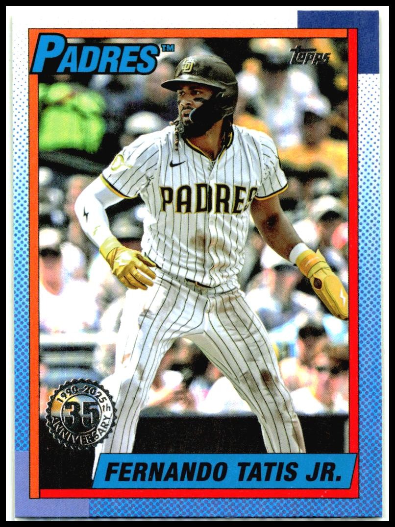 2025 Topps Update 35th Anniversary #u90-23 Fernando Tatis JR Paders