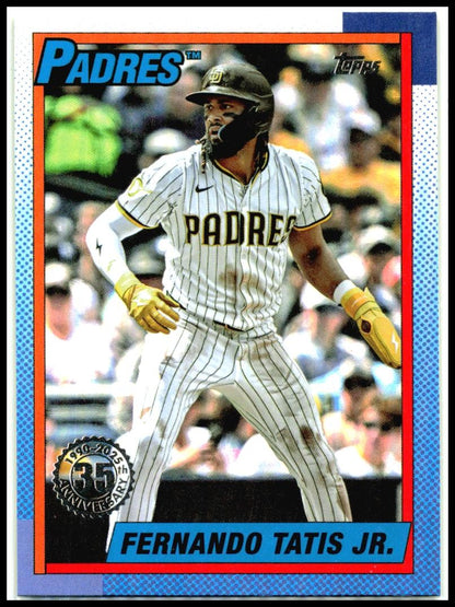 2025 Topps Update 35th Anniversary #u90-23 Fernando Tatis JR Paders