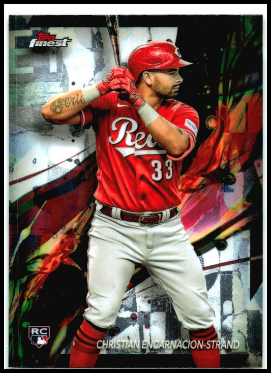 2024 Finest #4 Christian Encarnacion-Strand Rookie Cincinnati Reds