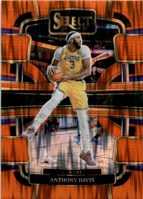 2023-24 Select Flash Orange Prizm #20 Anthony Davis Los Angeles Lakers