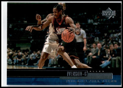 1999-00 Upper Deck #89 Allen Iverson Philadelphia 76ers