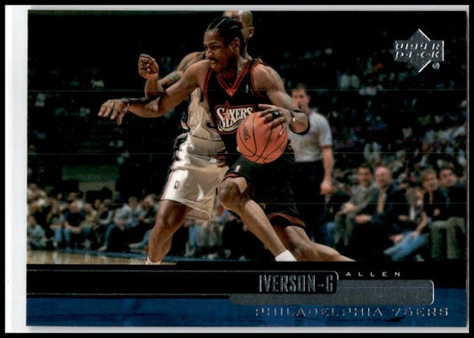 1999-00 Upper Deck #89 Allen Iverson Philadelphia 76ers