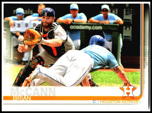 2019 Topps #322 Brian McCann Houston Astros