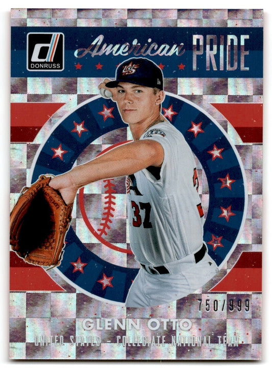 2017 Donruss American Pride Glenn Otto 750/999 USA #AP-16