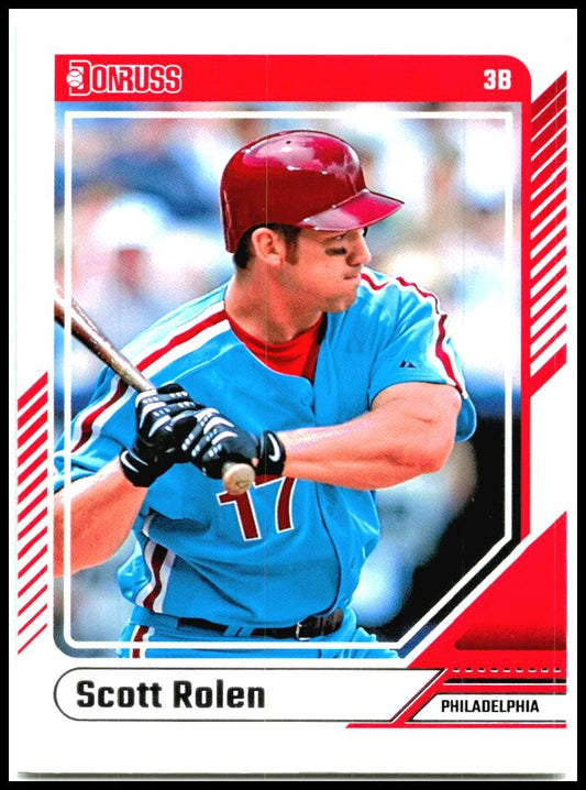 2024 Donruss #12 Scott Rolen Philadelphia Phillies