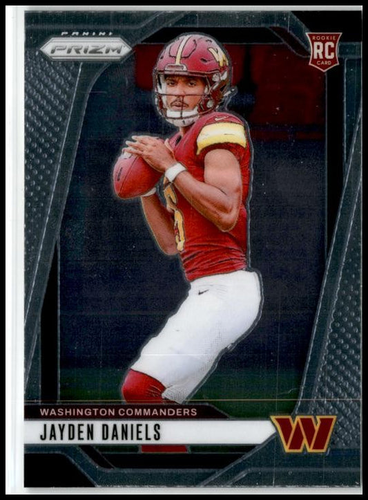 2024 Panini Prizm #347 Jayden Daniels Rookie Washington Commanders
