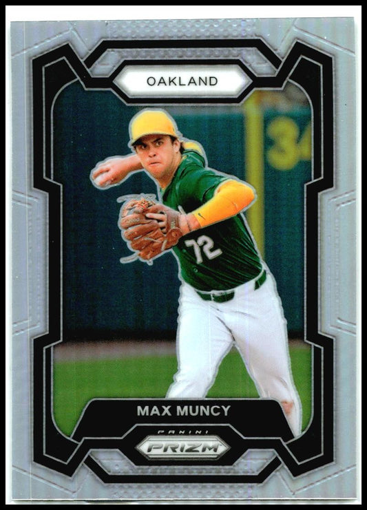 2024 Panini Prizm Silver Prizms #42 Max Muncy Oakland Athletics