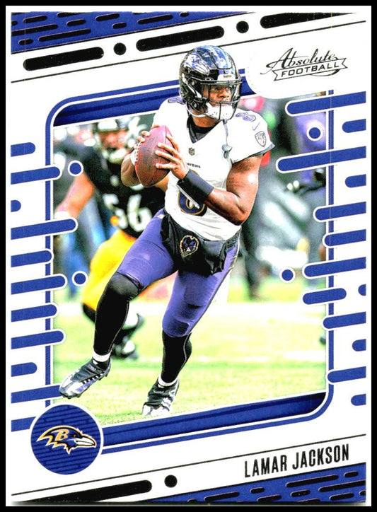 2024 Panini Absolute #9 Lamar Jackson Baltimore Ravens