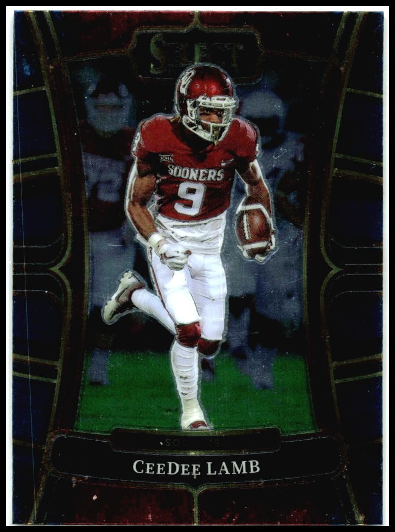 2023 Panini Select Draft Picks Blue #60 CeeDee Lamb Dallas