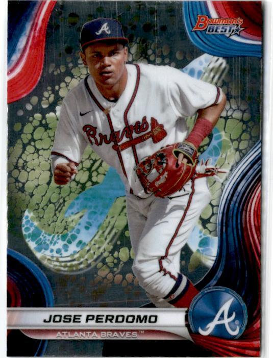 2024 Bowman's Best Prospects #TP-1 Jose Perdomo Atlanta Braves