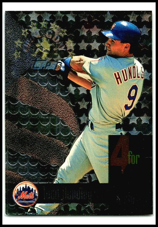 1995 Topps Opening Day #4 Todd Hundley New York Mets