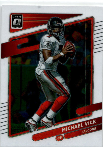 2021 Donruss Optic #156 Michael Vick Atlanta Falcons