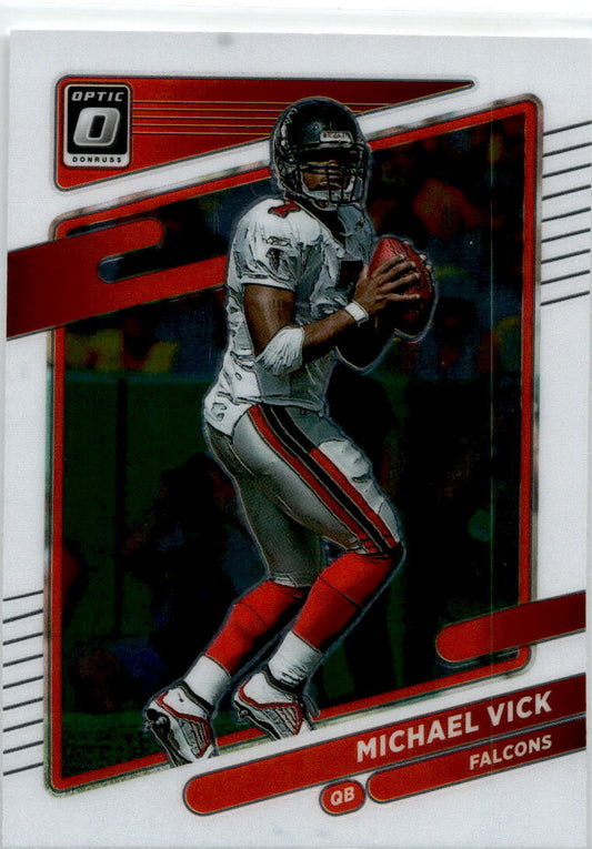 2021 Donruss Optic #156 Michael Vick Atlanta Falcons