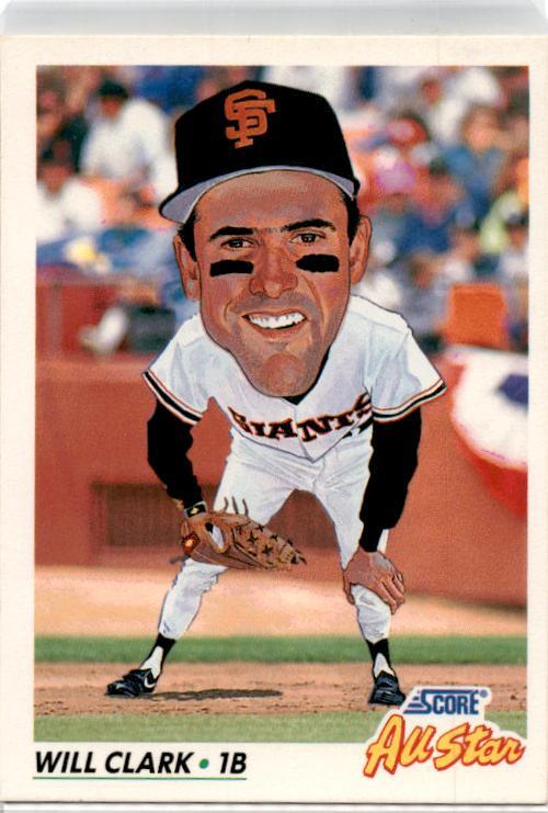 1992 Score #773 Will Clark San Francisco Giants
