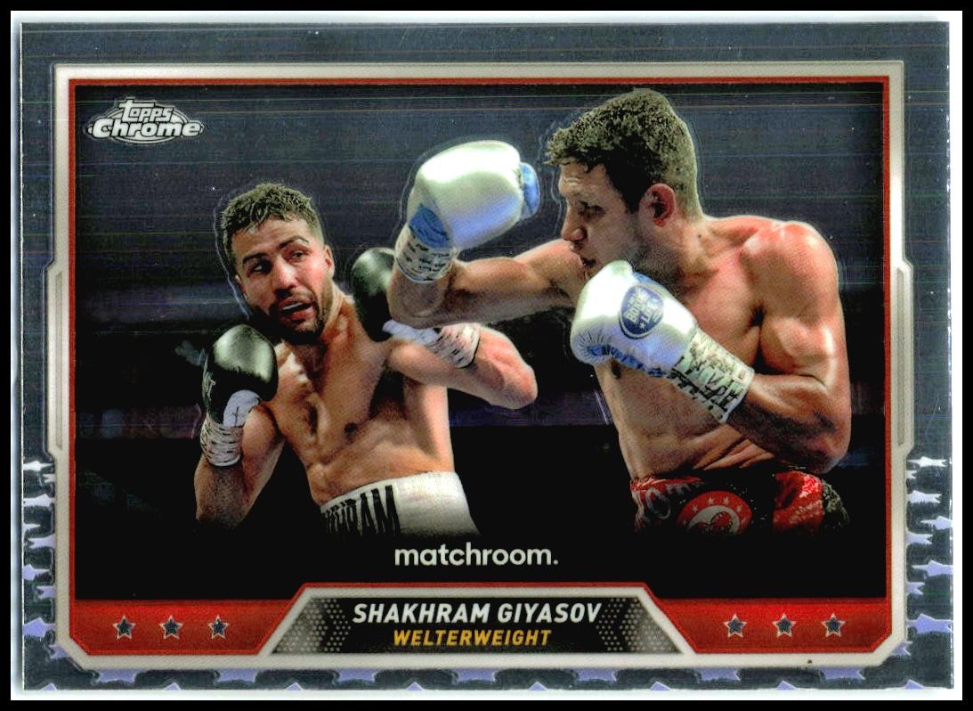 2024 Topps Chrome Boxing #84 Shakhram Giyasov