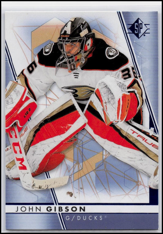 2022-23 SP #35 John Gibson Blue